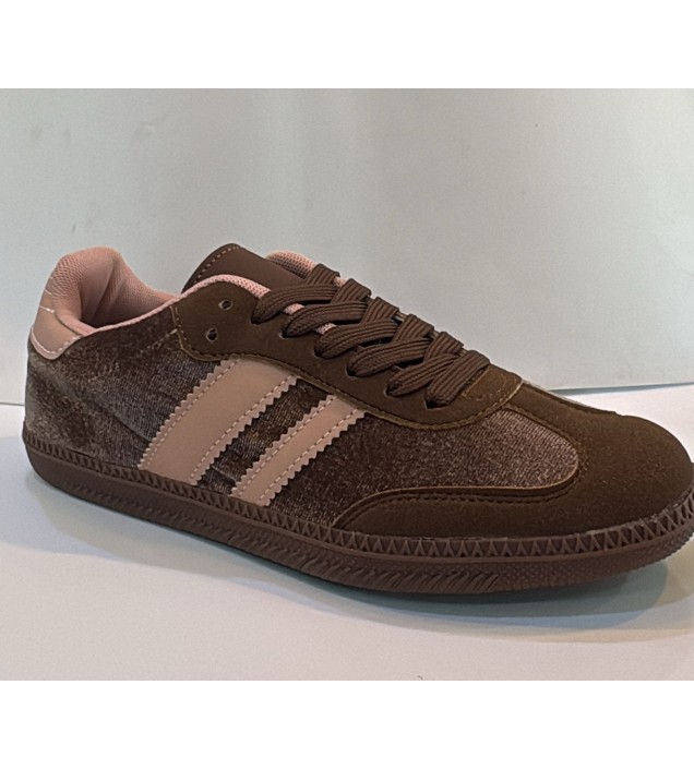 ZAPATILLAS MARRON RAYA