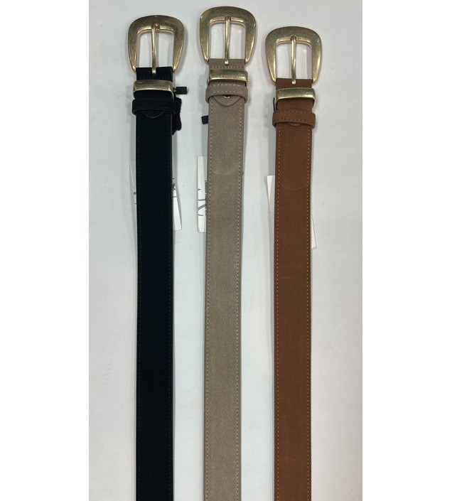 Cinturon hebilla dorada Ana