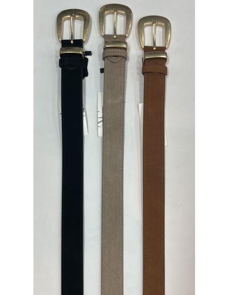 Cinturon hebilla dorada Ana