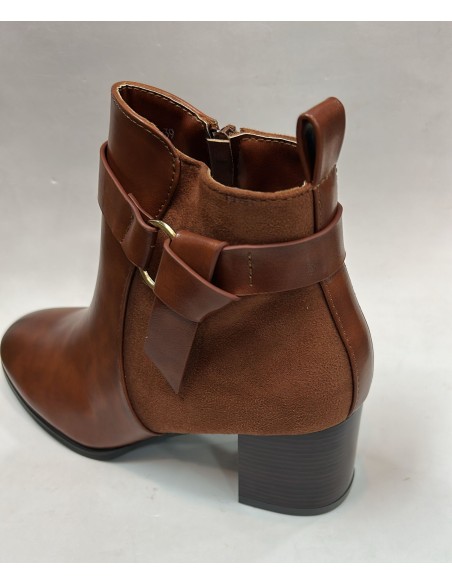 BOTIN MARRON / NEGRO