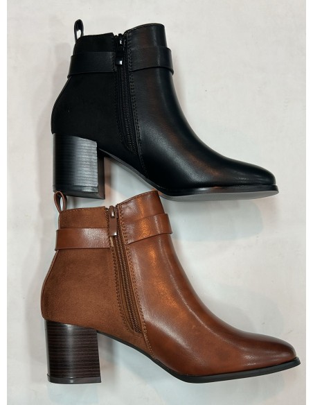 BOTIN MARRON / NEGRO