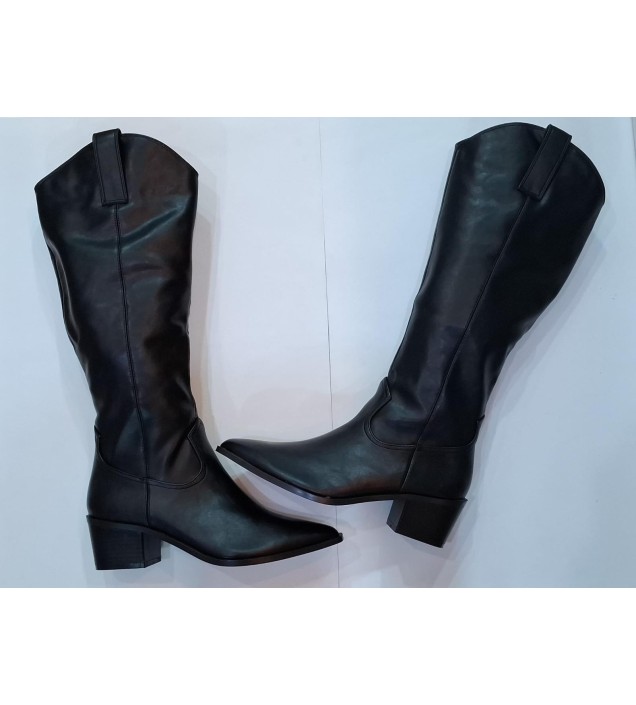 BOTA ALTA NEGRA / MARRON 2