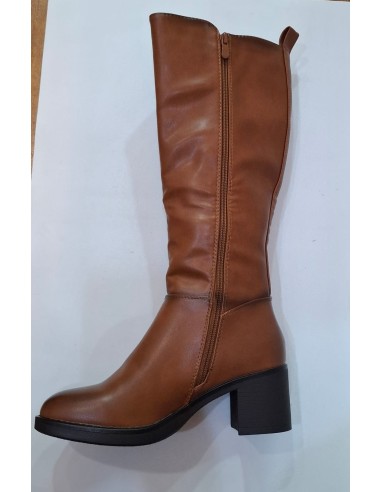 BOTA ALTA LISA MARRON