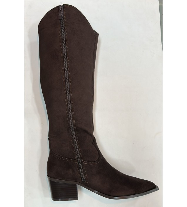 BOTA ALTA MARRON CHOCOLATE 2