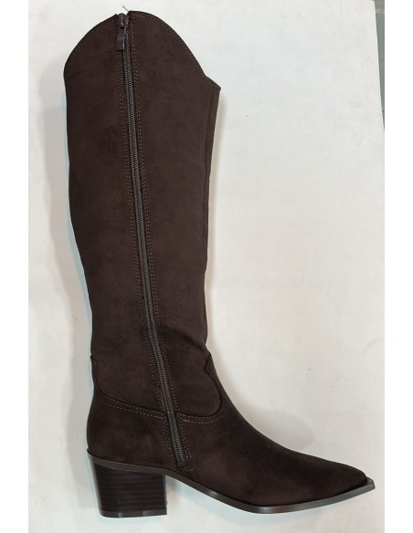 BOTA ALTA MARRON CHOCOLATE