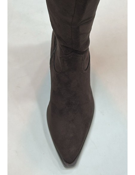 BOTA ALTA MARRON CHOCOLATE