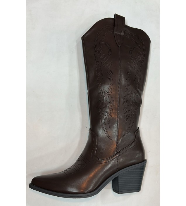 BOTA COWBOY MARRON