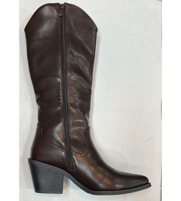 BOTA COWBOY MARRON 2