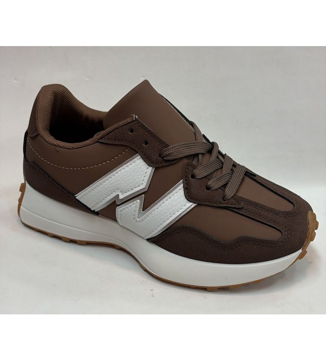 ZAPATILLA N BURDEOS / MARRÓN-PLANTILLA EXTRAIBLE-ACOLCHADA. 2