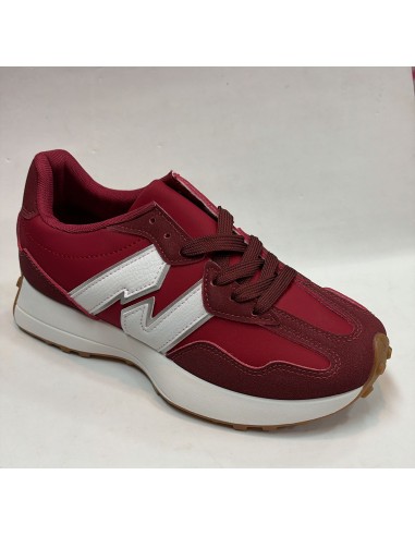 ZAPATILLA N BURDEOS / MARRÓN-PLANTILLA EXTRAIBLE-ACOLCHADA.