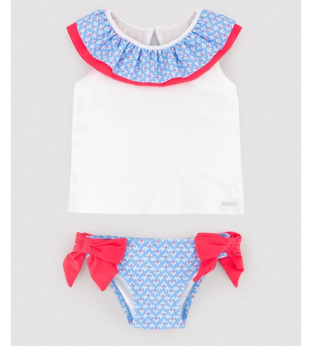 CONJUNTO BAÑADOR Y CAMISETA YSABEL MORA