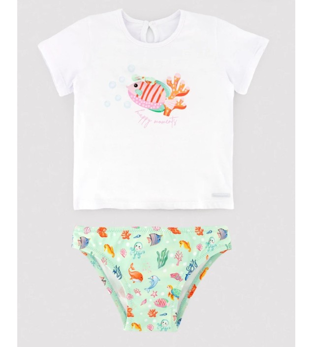 CONJUNTO CAMISETA BAÑADOR YSABEL MORA