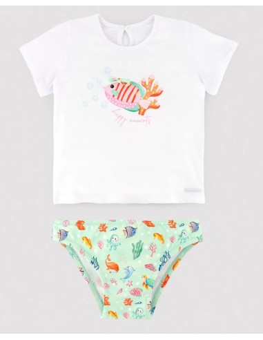 CONJUNTO CAMISETA BAÑADOR YSABEL MORA
