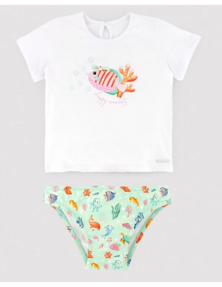 CONJUNTO CAMISETA BAÑADOR YSABEL MORA