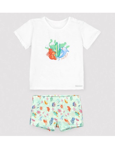 CONJUNTO BAÑADOR Y CAMISETA YSABEL MOR
