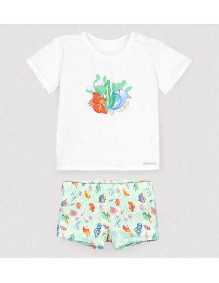 CONJUNTO BAÑADOR Y CAMISETA YSABEL MOR