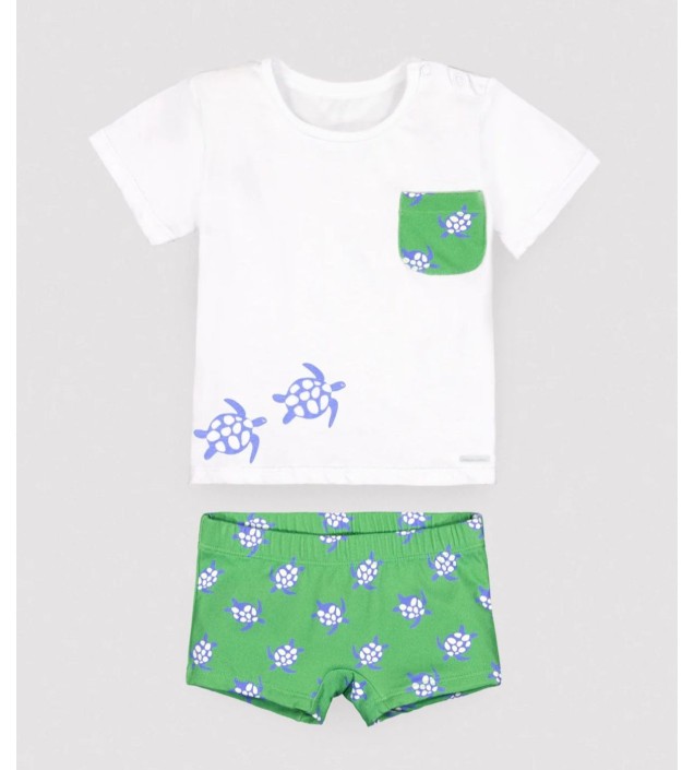 CONJUNTO BAÑADOR Y CAMISETA YSABEL MORA