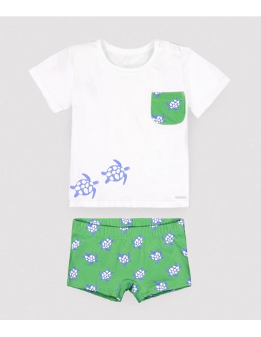 CONJUNTO BAÑADOR Y CAMISETA YSABEL MORA