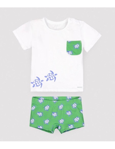 CONJUNTO BAÑADOR Y CAMISETA YSABEL MORA