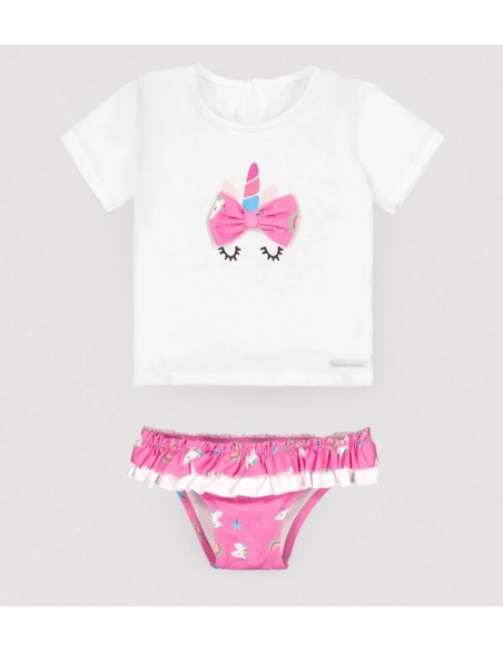 CONJUNTO BAÑADOR Y CAMISETA YSABEL MORA