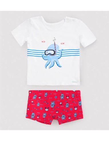 CONJUNTO BAÑADOR Y CAMISETA YSABEL MORA