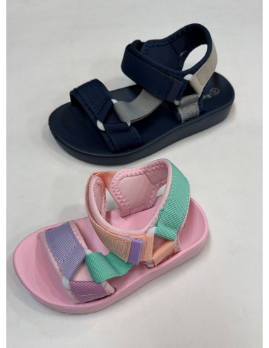 SANDALIAS ROSA / MARINO/ FUXIA