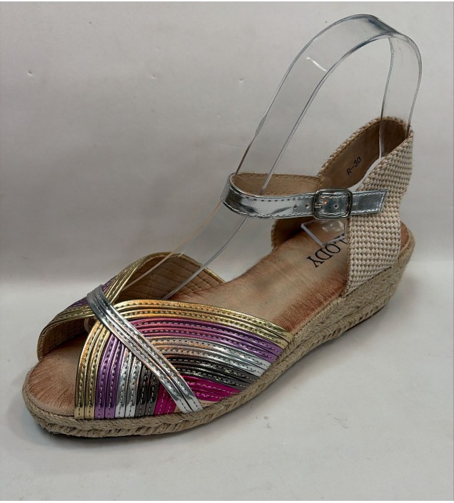 SANDALIA MULTICOLOR