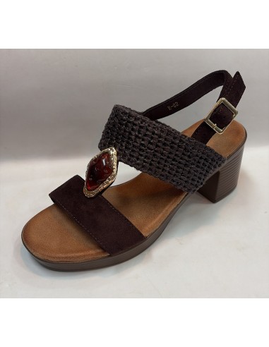 SANDALIA JOYA MARRON
