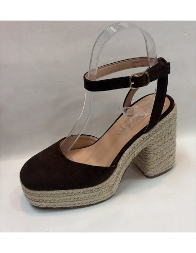 SANDALIA MARRON CHOCOLATE