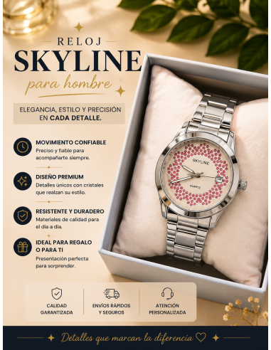 RELOJ PLATEADO ACERO