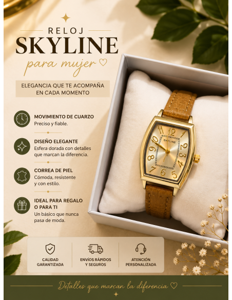 RELOJ MARRON ACERO