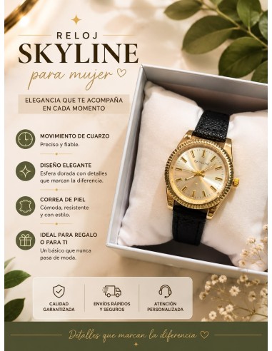 RELOJ NEGRO ACERO