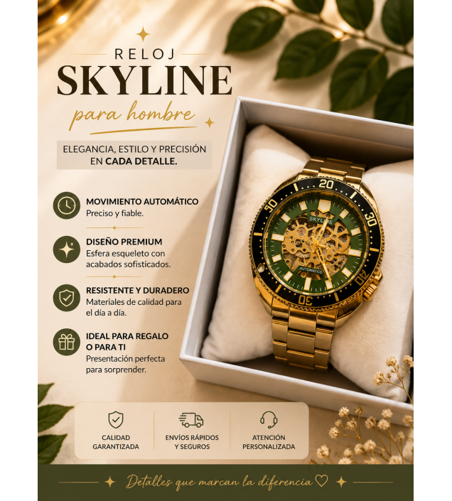 RELOJ HOMBRE ACERO