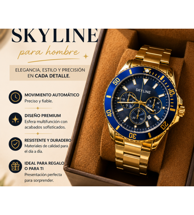 RELOJ HOMBRE ACERO