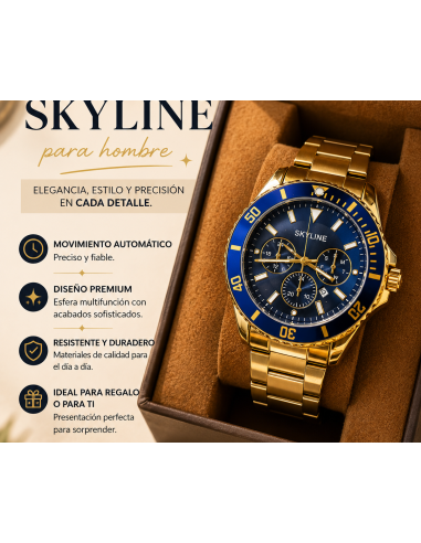 RELOJ HOMBRE ACERO