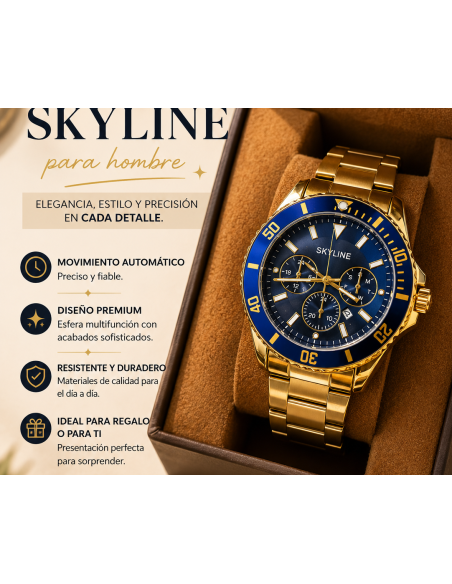 RELOJ HOMBRE ACERO