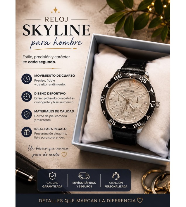 RELOJ ACERO HOMBRE
