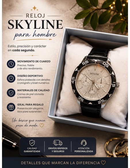RELOJ ACERO HOMBRE