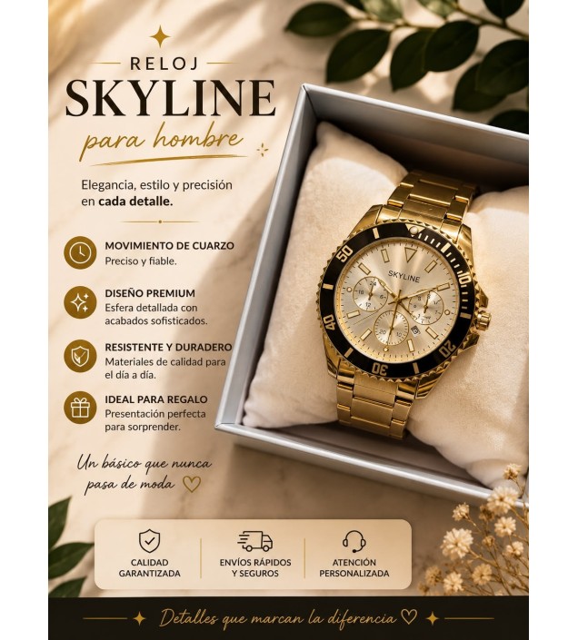 RELOJ ACERO HOMBRE
