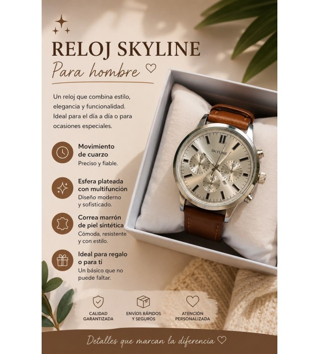 RELOJ ACERO HOMBRE