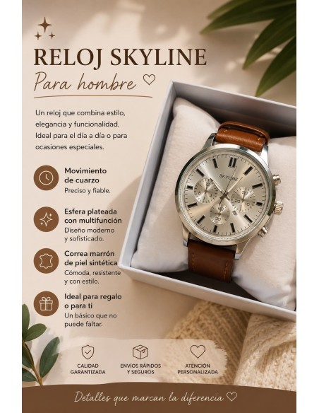 RELOJ ACERO HOMBRE