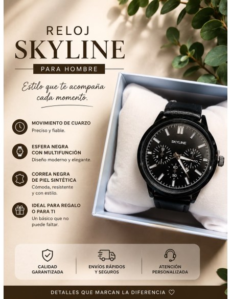 RELOJ ACERO HOMBRE