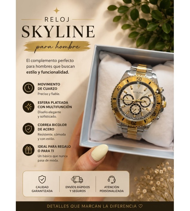 RELOJ ACERO HOMBRE