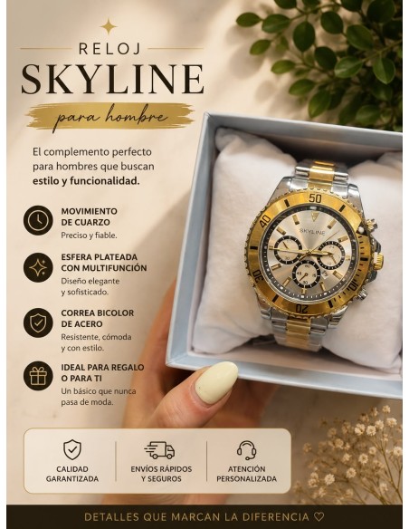 RELOJ ACERO HOMBRE