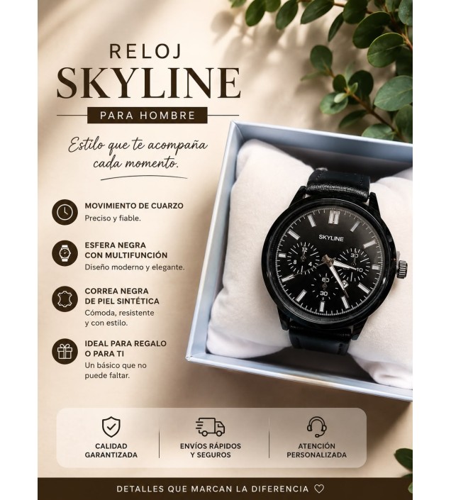 RELOJ ACERO HOMBRE