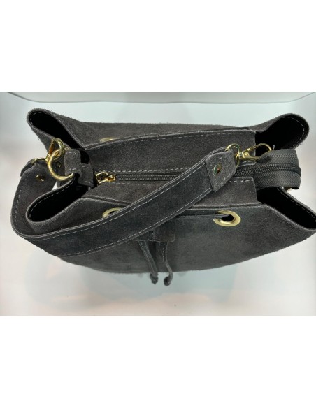 BOLSO PIEL BOMBONERA