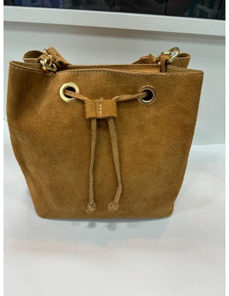 BOLSO PIEL BOMBONERA