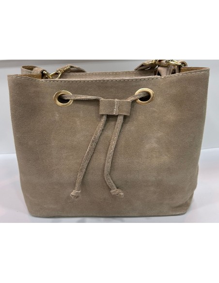 BOLSO PIEL BOMBONERA