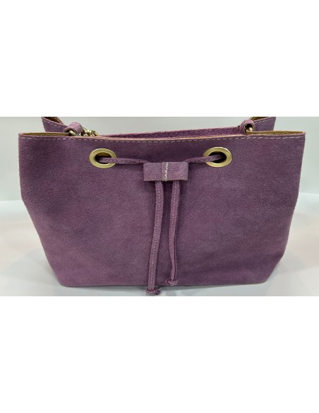 BOLSO PIEL BOMBONERA