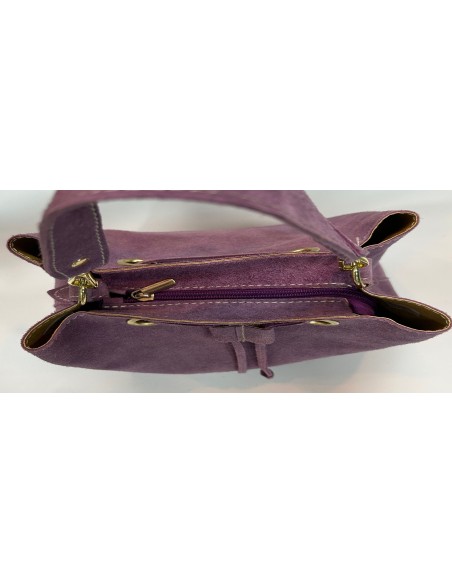 BOLSO PIEL BOMBONERA